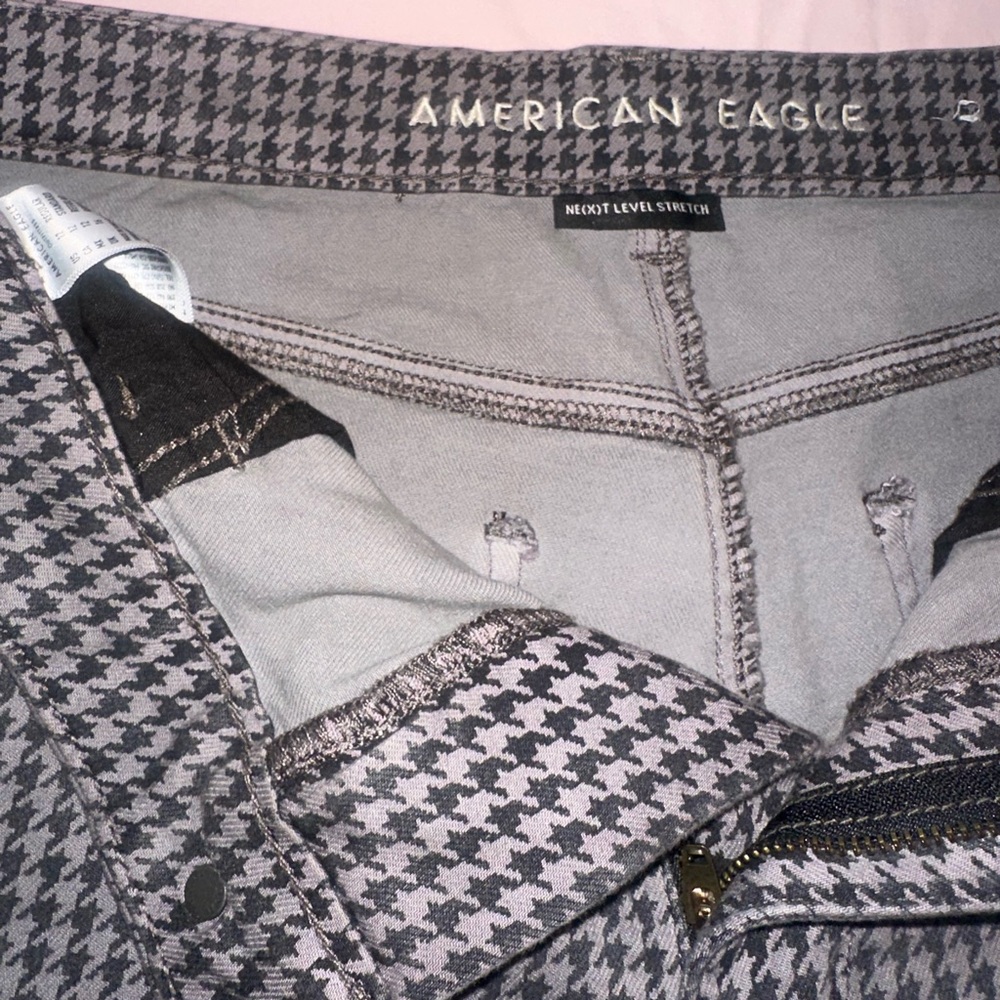 American Eagle Outfitters Black & Gray Women's Jeggings